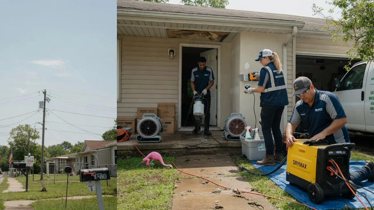 Storm Damage Water Removal in Straughn, IN near me